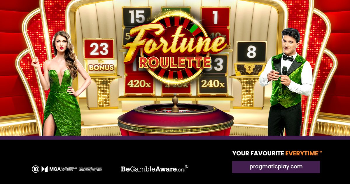 PRAGMATIC PLAY ПРЕДСТАВЛЯЕТ БЛЕСТЯЩИЕ ВЫИГРЫШИ В ИГРОВОМ ШОУ LIVE-КАЗИНО FORTUNE ROULETTE